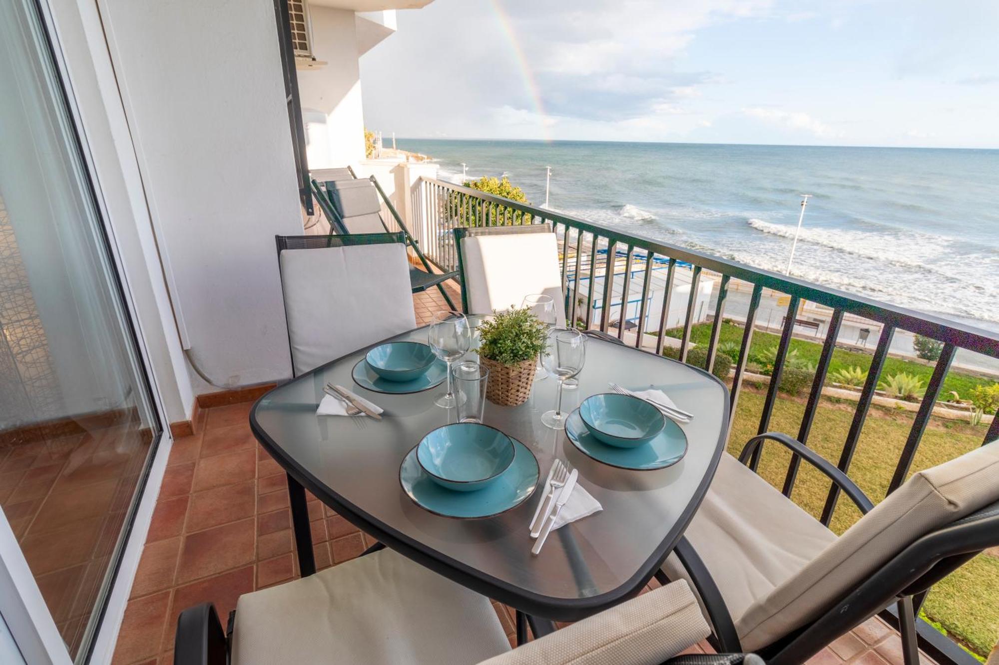 Rentitspain Apartamento Arce 13 Balcon Con Vista Al Mar Nerja Exterior photo